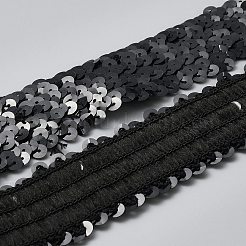 Polyester & Plastic Paillette Beads&nbsp;OCOR-WH0086-62C