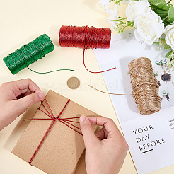 3 Rolls 3 Colors Polyester Cords&nbsp;OCOR-CP0001-25B