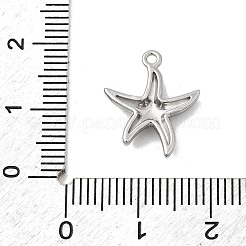 Marine Organism Theme 304 Stainless Steel Pendants&nbsp;STAS-Z179-40P-02B
