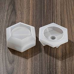 Hexagon Shape Candle Jar Molds&nbsp;LS-DIY-K073-03