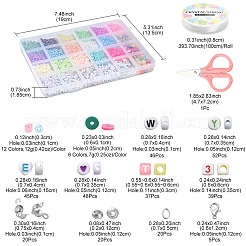DIY Heishi Bracelet Necklace Making Kit&nbsp;DIY-YW0006-63