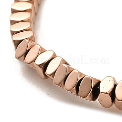 Electroplated Synthetic Non-magnetic Hematite Beads Strands&nbsp;G-L613-I01-01