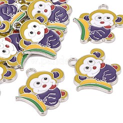 Alloy Enamel Pendants&nbsp;EA5857Y-3