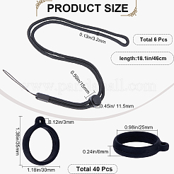 DIY Anti-Lost Necklace Lanyard Making Kit&nbsp;DIY-GF0008-79