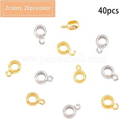 Brass Tube Bails&nbsp;KK-FH0001-06