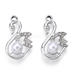 Alloy Crystal Rhinestone Pendants&nbsp;ALRI-H004-13P