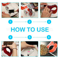Party Paper Face Masks&nbsp;AJEW-CJ0004-06