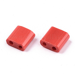 FGB 2-Hole Glass Seed Beads&nbsp;SEED-S031-L-ST45