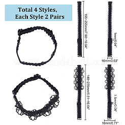 4 Pairs 4 Style Lace Shoelace&nbsp;FIND-PH0007-48