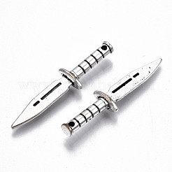 Tibetan Style Alloy Pendants&nbsp;TIBE-S323-089AS-RS