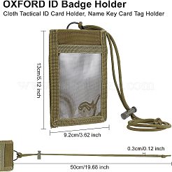 Oxford Cloth Tactical ID Card Holder&nbsp;FIND-WH0105-56B