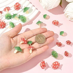 15Pcs 3 Styles Plastic Pendants&nbsp;KY-YW0002-28A