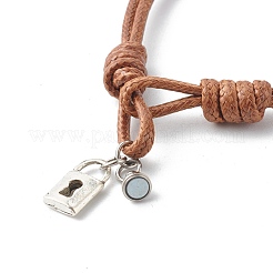Adjustable Korean Waxed Polyester Cord  Bracelets&nbsp;BJEW-TA00001