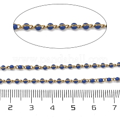 304 Stainless Steel Enamel Twisted Chains&nbsp;STAS-R100-40G-04