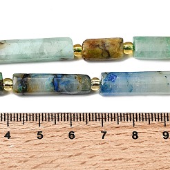 Natural Chrysocolla and Lapis Lazuli Beads Strands&nbsp;G-D353-A04