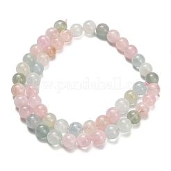 Natural Morganite Beads Strands&nbsp;G-H329-C10-8mm-A