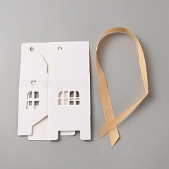 Paper Candy Packing Boxes with Window&nbsp;CON-WH0086-236A