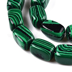Synthetic Malachite Beads Strands&nbsp;G-T138-94