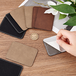 9Pcs 3 Colors Imitation Leather Laserable Label Tags&nbsp;DIY-FG0003-46