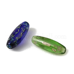 Electroplate Picasso Glass Beads&nbsp;FIND-E059-05