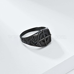 316L Surgical Stainless Steel Finger Rings for Men&nbsp;FS-WGFC20E-13