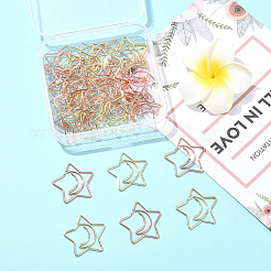 40Pcs 2 Colors Iron Paper Clips&nbsp;AJEW-SP0002-98A