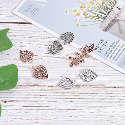 Eco-Friendly Zinc Alloy Hook Clasps&nbsp;PALLOY-PH0001-31