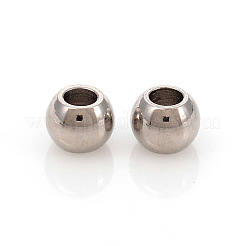 Non-Tarnish 304 Stainless Steel Spacer Beads&nbsp;STAS-L244-09C-P