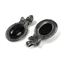 Natural Obsidian Pendants&nbsp;G-I370-09AS-08