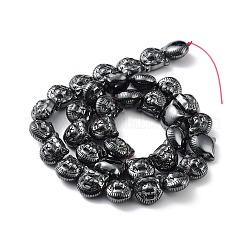 Synthetic Non-Magnetic Hematite Beads Strands&nbsp;G-H303-B08