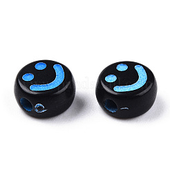 Opaque Craft Acrylic Beads&nbsp;X-MACR-T009-14