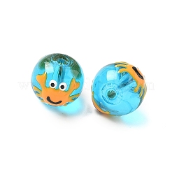 Ocean Theme Handmade Glass Enamel Beads&nbsp;LAMP-D304-02I