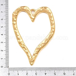 Hammered 304 Stainless Steel Big Pendants&nbsp;STAS-H249-18G