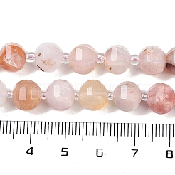 Natural Cherry Blossom Agate Beads Strands&nbsp;G-G182-B41-03