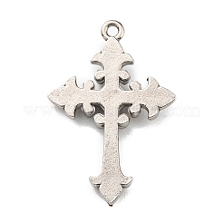 304 Stainless Steel with Rhinestone Pendants&nbsp;STAS-G310-36P