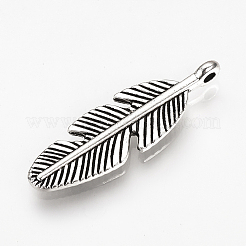Tibetan Style Alloy Pendants&nbsp;LS-TIBEP-Q078-27AS-RS