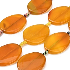 Natural Yellow Agate Beads Strands&nbsp;G-A321-H04-01