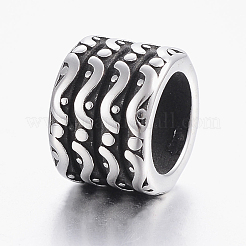 304 Stainless Steel Beads&nbsp;STAS-H440-43AS