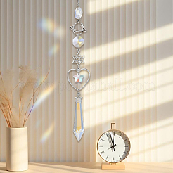 1Pc Alloy Planet Moon Hanging Ornaments&nbsp;AJEW-CN0001-06