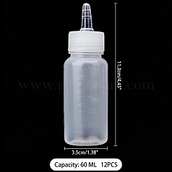 Plastic Refillable Pet Nursing Bottle&nbsp;CON-WH0062-17