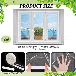 Self-adhesive Plastic Net&nbsp;DIY-WH0430-806