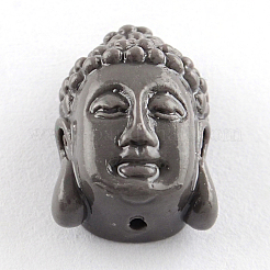 Dyed Buddha Head Synthetical Coral Beads&nbsp;CORA-R011-15