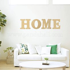 Letter Unfinished Wood Blank Cutouts&nbsp;LS-DIY-ZX040-01H
