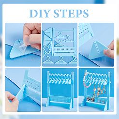 1 Set Opaque Acrylic Earring Display Stands&nbsp;EDIS-PH0001-21D