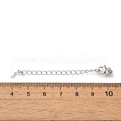 Brass Lobster Claw Clasps&nbsp;KK-K388-60P