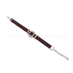 PU Leather Cord Bracelet Making&nbsp;AJEW-TAC0034-01A