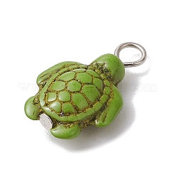 Dyed Synthetic Turquoise Pendants&nbsp;PALLOY-JF02897