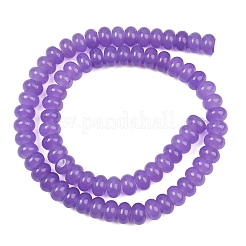 Natural Deyd White Jade Beads Strands&nbsp;GG-CBAD029-B04-5x8mm
