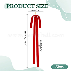 Polyester Bowknot Pendant Decorations&nbsp;FIND-ME0002-74A