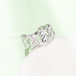 304 Stainless Steel Cuff Open Rings&nbsp;SA-CBA4160-37P